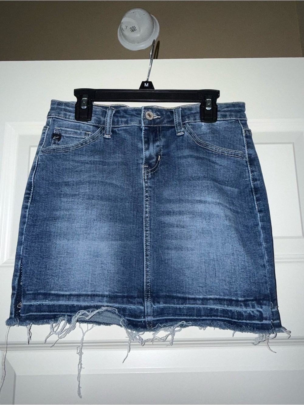 Classic Blue Denim Mini Skirt